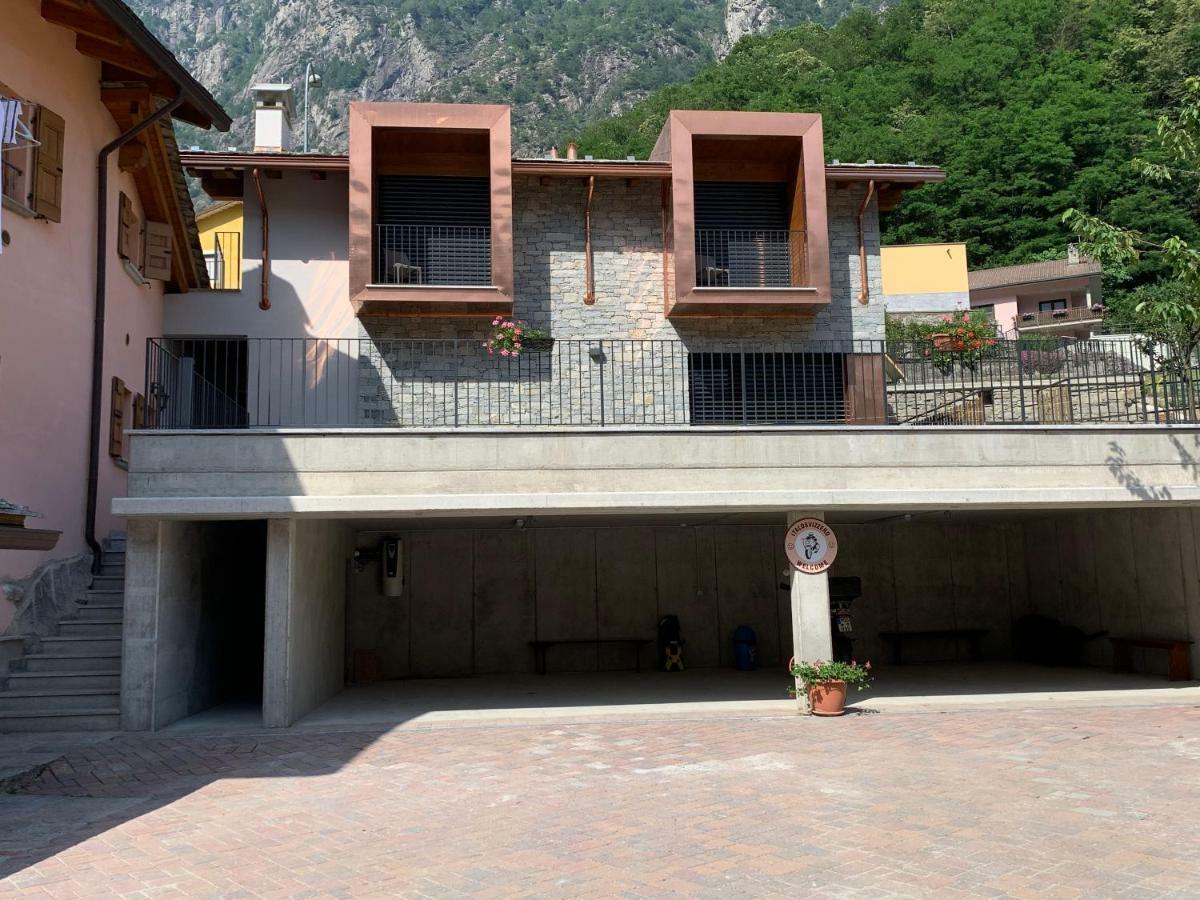 Hotel Italo-Svizzero Chiavenna Esterno foto